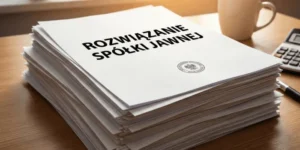 Rozwiązanie spółki jawnej bez likwidacji