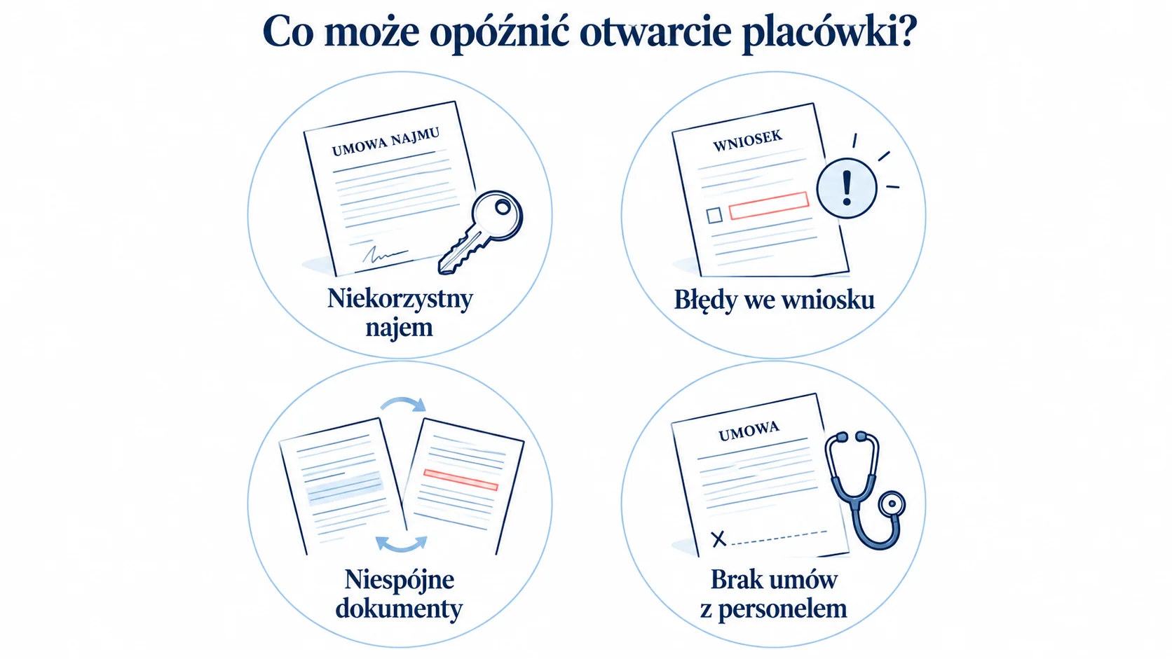 Najważniejsze ryzyka prawne przy otwieraniu placówki medycznej